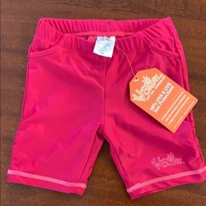 Girls UV Skinz Swim Shorts 4T NWT